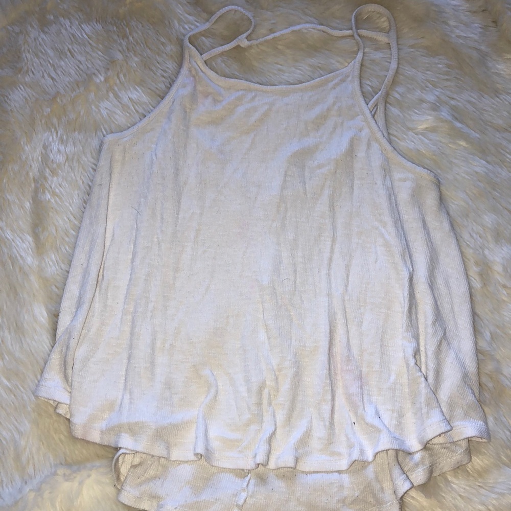 White tank top